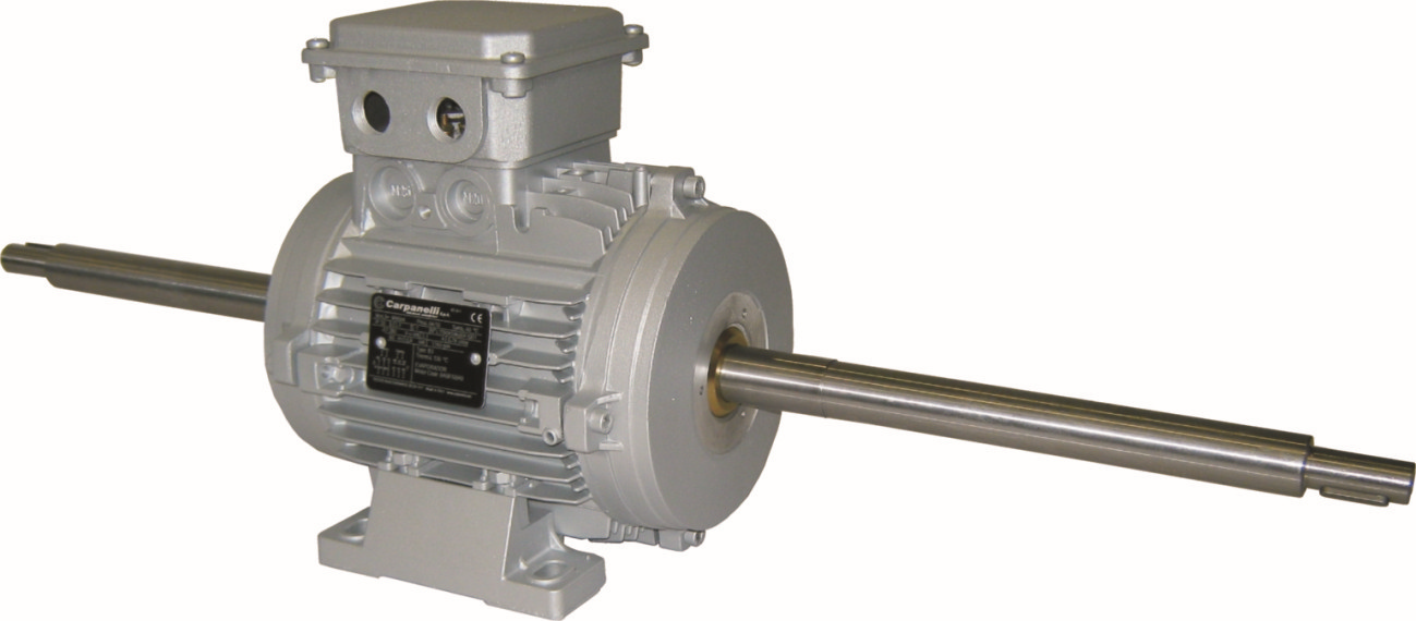 Motor for railways HVAC 
