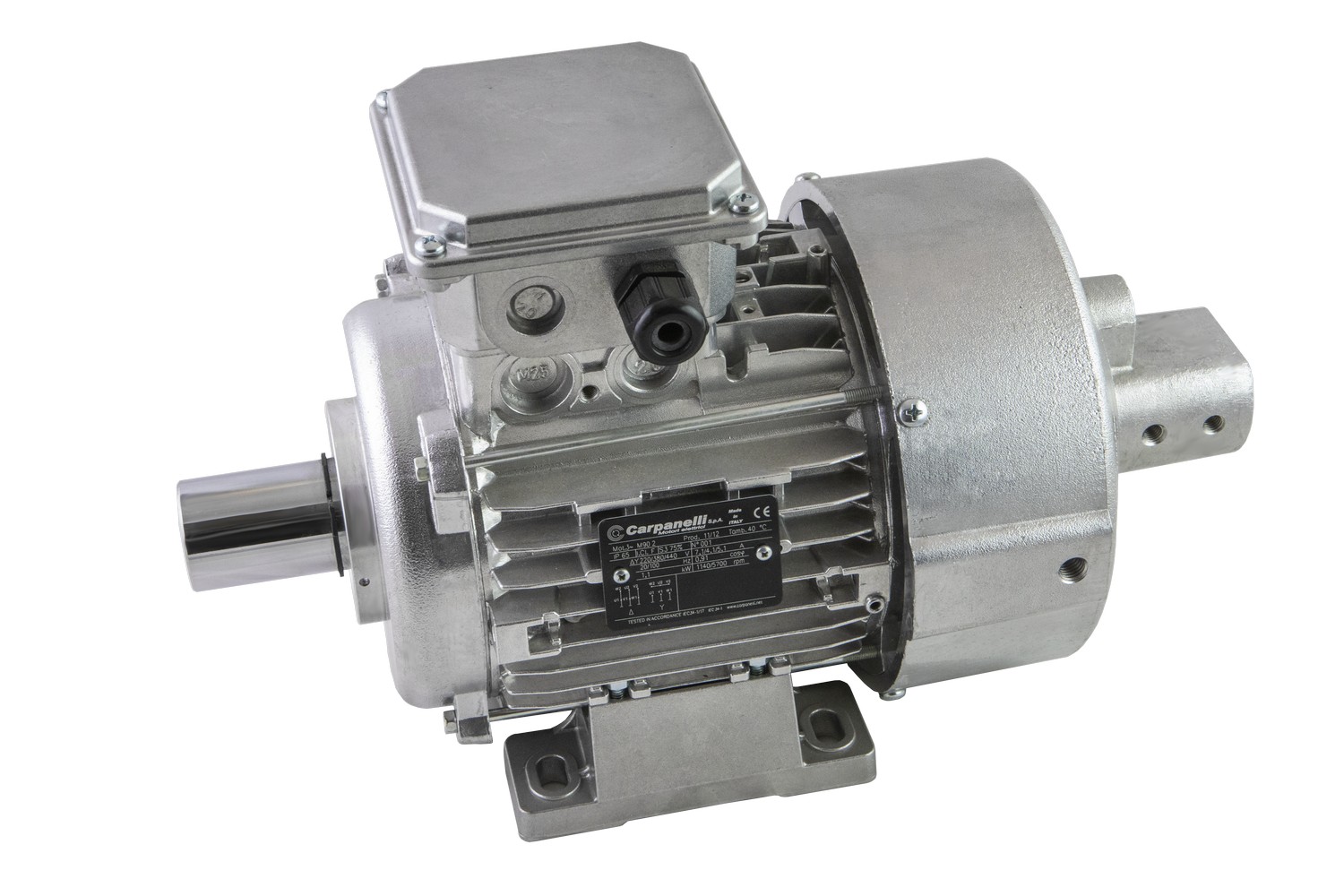 Brushless asynchronous servomotor