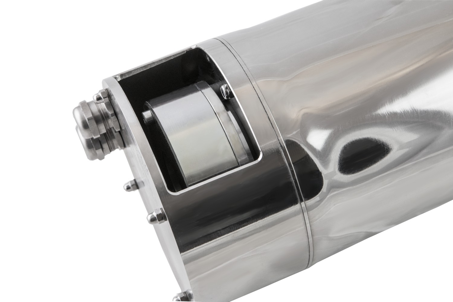 Brushless asynchronous servomotor